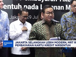 Jakarta Selangkah Lebih Modern, MRT Resmi Gunakan Pembayaran Kartu Kredit Nirsentuh