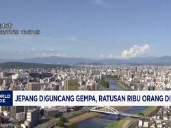 Jepang Diguncang Gempa 7,1 M, Ratusan Ribu Orang Dievakuasi