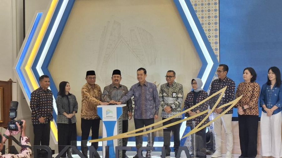 Menteri PPN/Bappenas, Rachmat Pambudy saat Peluncuran Buku Dampak Paviliun Indonesia dalam World Expo 2025 Osaka, Rabu (29/7/2026). (CNBC Indonesia/Chandra Dwi Pranata)