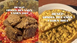Menu Hindia Belanda Ratusan Tahun Dihidupkan Lagi, Begini Tampilannya