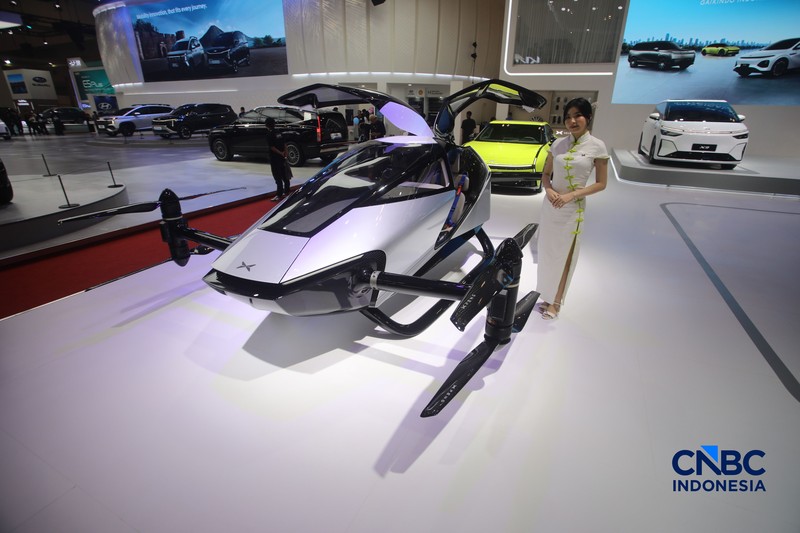 Suasana press day saat acara Gaikindo Indonesia International Auto Show (GIIAS) 2026 di ICE BSD, Kabupaten Tangerang, Banten, Rabu (29/7/2026). (CNBC Indonesia/Faisal Rahman)