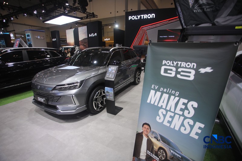 Suasana press day saat acara Gaikindo Indonesia International Auto Show (GIIAS) 2026 di ICE BSD, Kabupaten Tangerang, Banten, Rabu (29/7/2026). (CNBC Indonesia/Faisal Rahman)