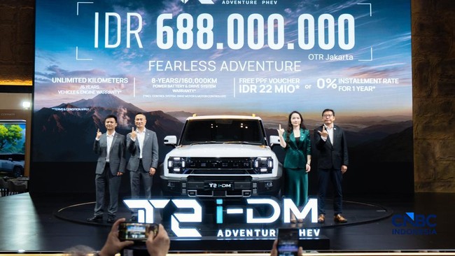 Jetour T2 i-DM Resmi Meluncur di GIIAS 2026, Harga Jakarta Rp688 Juta