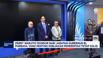 Purbaya Respon Mundurnya Perry Warjiyo dari Guberbur BI