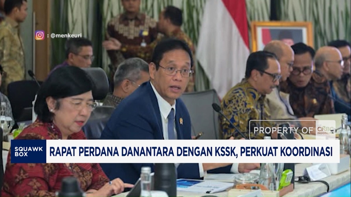 Video: Rapat Perdana Danantara dengan KSSK, Perkuat Koordinasi