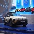 VinFast VF MPV 7 ditampilkan dalam acara GIIAS 2026 di ICE BSD City, Kabupaten Tangerang, Banten, Rabu (29/7/2026). (CNBC Indonesia/Faisal Rahman)