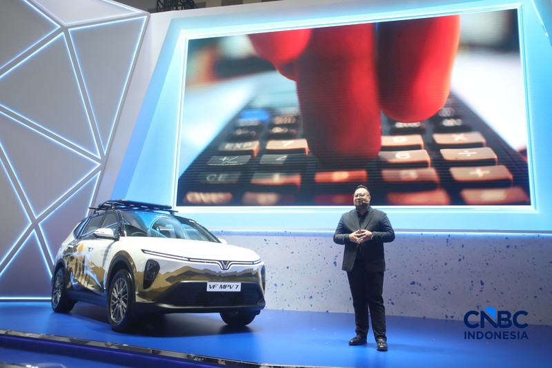 Suasana press day saat acara Gaikindo Indonesia International Auto Show (GIIAS) 2026 di ICE BSD, Kabupaten Tangerang, Banten, Rabu (29/7/2026). (CNBC Indonesia/Faisal Rahman)