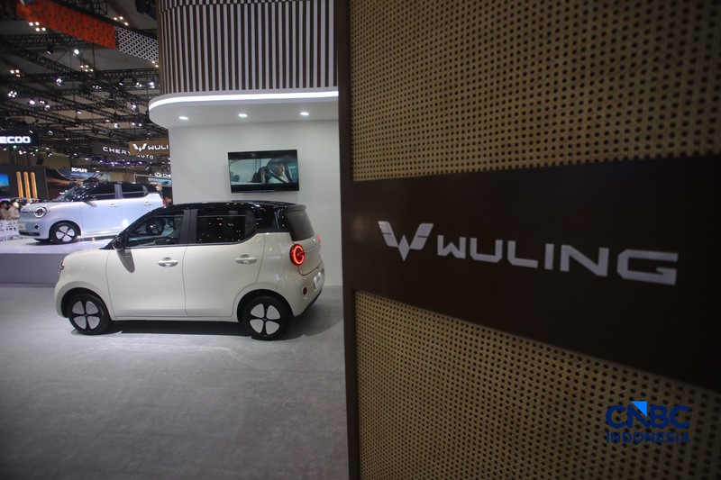 Suasana press day saat acara Gaikindo Indonesia International Auto Show (GIIAS) 2026 di ICE BSD, Kabupaten Tangerang, Banten, Rabu (29/7/2026). (CNBC Indonesia/Faisal Rahman)