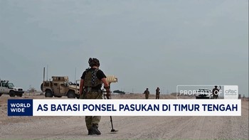 AS Batasi Ponsel Pasukan di Timur Tengah