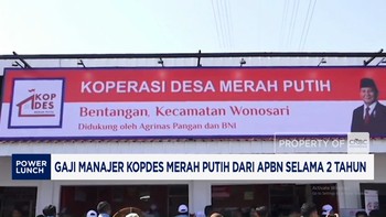 Gaji Manajer Kopdes Merah Putih Dari APBN Selama 2 Tahun