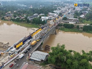 Progres Pekerjaan Jembatan Kuta Blang 99,14%, Target Fungsional 20 September