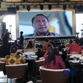 Ketua Komisi XII DPR RI, Bambang Patijaya saat memberikan pemaparan secara online dalam acara Coffee Morning “Kupas Tuntas Dinamika Tata Kelola Industri Pertambangan Mineral” di Parle, Senayan, Jakarta, Kamis (30/7/2026). (CNBC Indonesia/Tri Susi