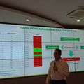 Menteri Pertanian (Mentan) Amran Sulaiman saat konferensi pers di kantornya, Jakarta, Kamis (30/7/2026).  (CNBC Indonesia/Martyasari Rizki)