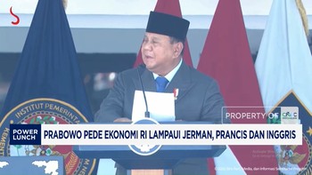 Prabowo Pede Ekonomi RI Lampaui Jerman, Prancis dan Inggris