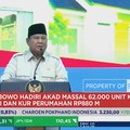 Prabowo Resmikan Akad Massal 62.000 KPR Rumah Subsidi & KUR Perumahan RP 880 Miliar