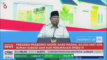 Prabowo Resmikan Akad Massal 62.000 KPR Rumah Subsidi & KUR Perumahan RP 880 Miliar
