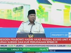 Prabowo Resmikan Akad Massal 62.000 KPR Rumah Subsidi & KUR Perumahan RP 880 Miliar