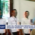 Prabowo Resmikan Renovasi Stasiun Tawang-Akad Massal KPR di Batang