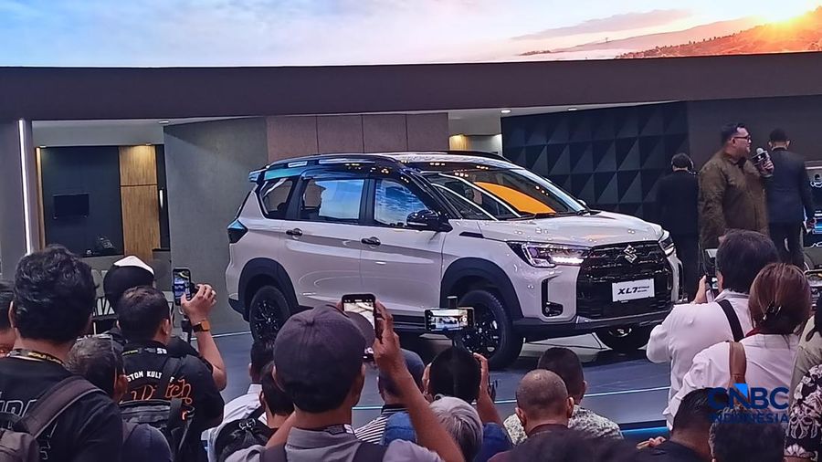 Suzuki merilis XL-7 di ajang GIIAS 2026 di ICE BSD, Tangerang, Kamis (30/7/2026). (CNBC Indonesia/Ferry Sandi)