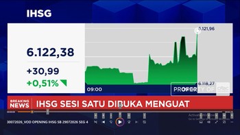 The Fed Tahan Suku Bunga, IHSG Dibuka Menguat Tapi Rupiah Masih Melemah