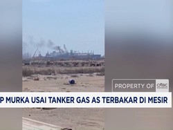 Trump Murka Usai Tanker Gas AS Terbakar di Mesir