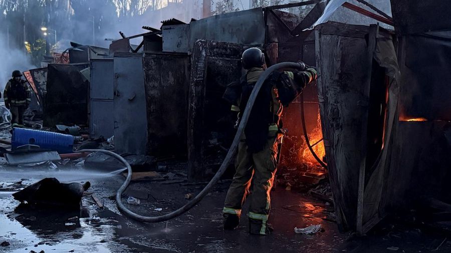 UKRAINE-CRISIS/ATTACK-KYIV