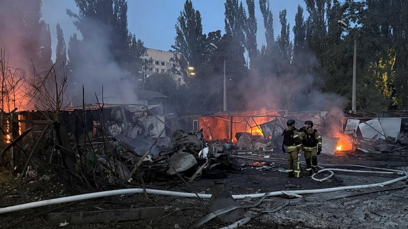 UKRAINE-CRISIS/ATTACK-KYIV