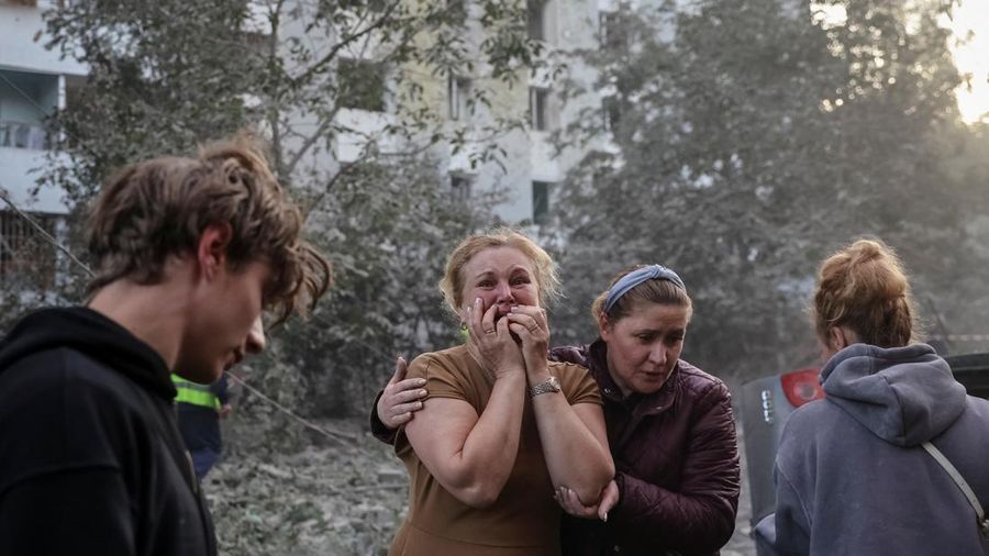 UKRAINE-CRISIS/ATTACK-LVIV