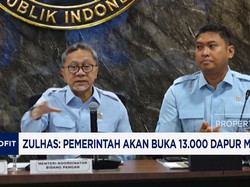Zulhas: Pemerintah Akan Buka 13.000 Dapur MBG Baru