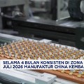 4 Bulan Ekspansi, Juli 2026 Manufaktur China Kembali Kontraksi