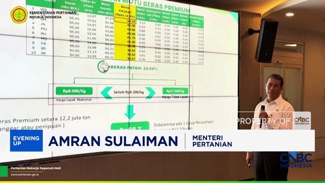 Video : Amran: Beras Premium Penuh Penipuan, Konsumen Dirugikan