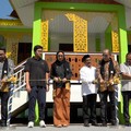 CT Arsa Foundation bersama AIRNAV Indonesia meresmikan rumah inspirasi di Desa Kebun Rantau, Kecamatan Rantau, Kabupaten Aceh Tamiang. Turut hadir antara lain Ketua Yayasan CT Arsa Foundation Anita Ratnasari Tanjung. (Dok CT Arsa Foundation)