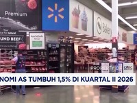 Ekonomi AS Tumbuh 1,5% di Kuartal II