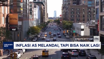 Inflasi AS Melandai, Tapi Bisa Naik Lagi