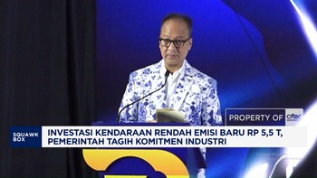 Investasi Kendaraan Rendah Emisi Baru Rp 5,5 T