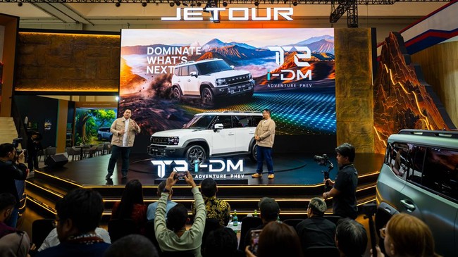 SUV Hybrid Baru T2 i-DM Rilis di GIIAS, Baterai Tahan 48 Jam di Air