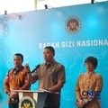 Kepala Badan Gizi Nasional (BGN) Sudaryono saat konferensi pers di Kantor BGN, Jakarta, Jumat (31/7/2026). (CNBC Indonesia/Martyasari Rizky)