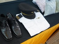 Konferensi Pers Penindakan Bea Cukai Terhadap Pembawaan Narkotika 26 KG Oleh Pilot  di Bandara Soekarno-Hatta Jumat (31/7). (Dok DJBC)