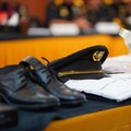 Konferensi Pers Penindakan Bea Cukai Terhadap Pembawaan Narkotika 26 KG Oleh Pilot  di Bandara Soekarno-Hatta Jumat (31/7). (Dok DJBC)