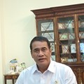 Menteri Pertanian (Mentan) Amran Sulaiman saat ditemui di kediamannya, Jakarta, Jumat (31/7/2026) . (CNBC Indonesia/Martyasari Rizki)
