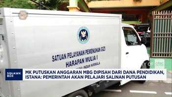 MK Putuskan Anggaran MBG Dipisahkan dari Anggaran Pendidikan