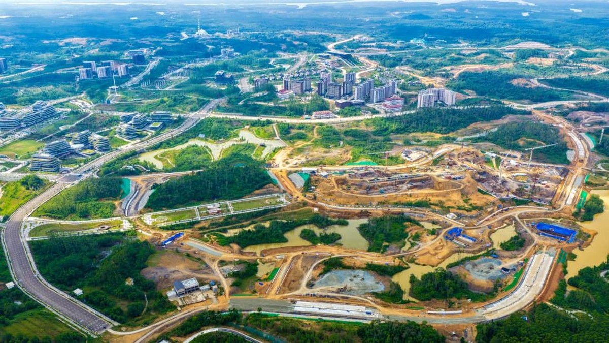 Penampakan Terbaru IKN dari Udara, Proyek-Proyek Baru Bermunculan