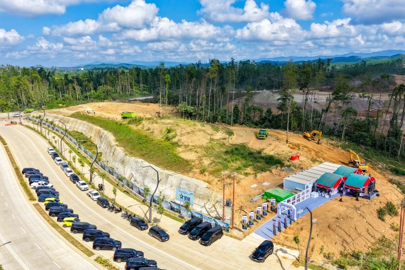 Pembangunan Tahap II IKN Terus Berjalan, Otorita IKN Lakukan Evaluasi Berkala. (Dok Humas Otorita Ibu Kota Nusantara)