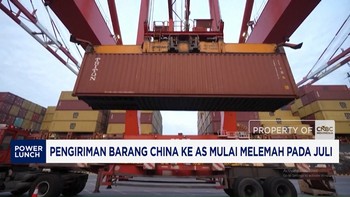 Pengiriman Barang China ke AS Mulai Melemah Pada Juli