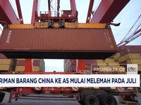 Pengiriman Barang China ke AS Mulai Melemah Pada Juli