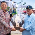 Perusahaan penanaman modal asing (PMA) asal Tiongkok, PT Star Bright International Investment, resmi memulai konstruksi proyek kawasan terpadu senilai Rp1,25 triliun di Sub WP 1B Kawasan Inti Pusat Pemerintahan (KIPP) IKN, Rabu (15/07/2026). (Dok. Hu