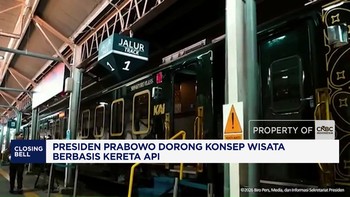 Presiden Prabowo Dorong Konsep Wisata Berbasis Kereta Api