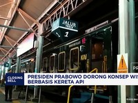 Presiden Prabowo Dorong Konsep Wisata Berbasis Kereta Api
