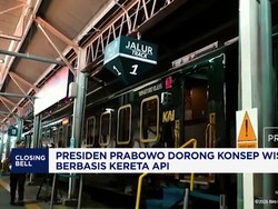 Presiden Prabowo Dorong Konsep Wisata Berbasis Kereta Api