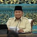 Foto: Presiden Prabowo Subianto saat bertemu para pengusaha anggota Kamar Dagang dan Industri Indonesia pusat dan daerah di Istana Kepresidenan, Jakarta, Jumat (31/7/2026). (Tangkapan Layar YouTube Sekretariat Presiden)